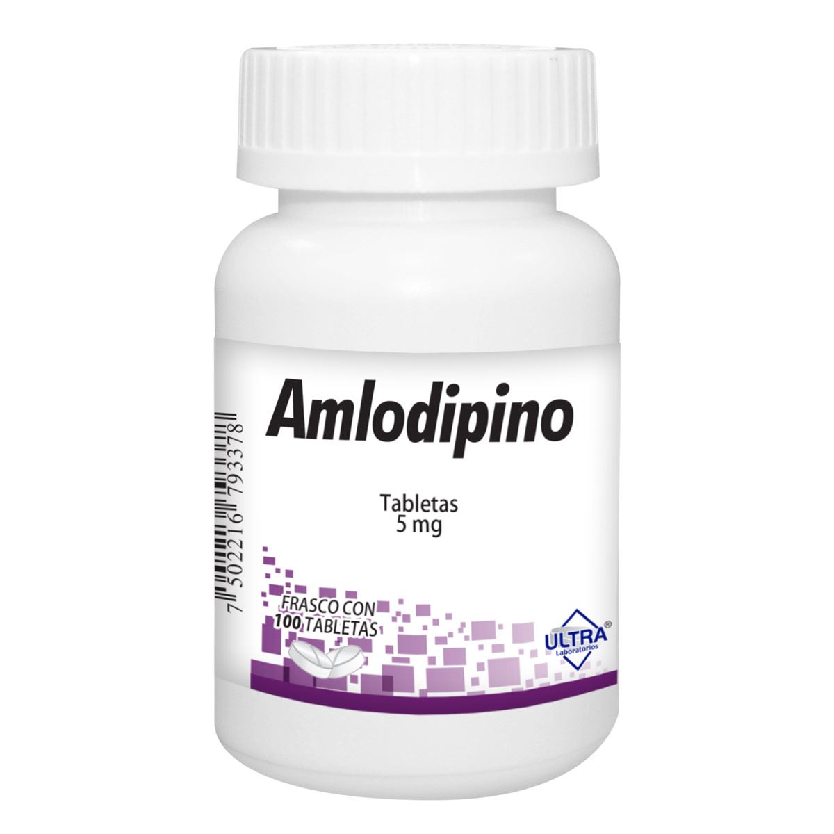 Gi Ult Amlodipino 5 Mg Tab 100